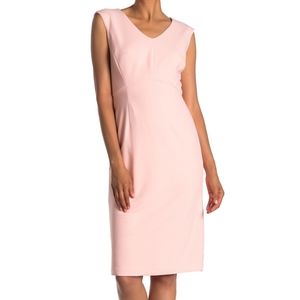 T Tahari gorgeous pink office dress!
